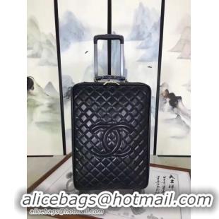 Top Quality Chanel Travel Luggage 17719 Black
