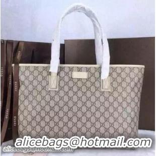 Cheapness Gucci GG Supreme Canvas Tote Bags 211137 White
