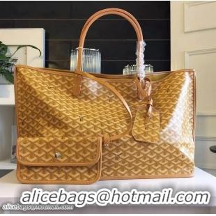 Inexpensive Goyard Latest Style Anjou Reversible Bag GM 2398 Yellow