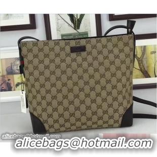 Stylish Gucci Large Original GG Canvas Messenger Bag 308930 Coffee