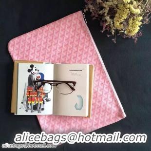 Top Quality Goyard New Design Ipad Bag Large Size 020113 Pink