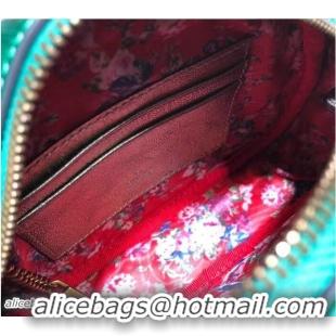 Most Popular Gucci Laminated Leather Mini Bag 534951 Red and Green