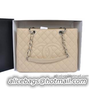 Chanel Coco Cocoon Original Caviar Leather Shoulder Bag A36092 Apricot