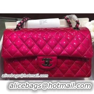 Chanel 2.55 Series Flap Bag Original Patent Leather A06795 Rose