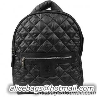 Modern Chanel Coco Cocoon Backpack A9003 Black