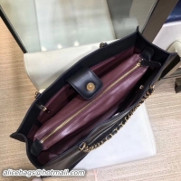 Luxury Chanel CC Logo Shopping Tote Bag A78009 Black 2018