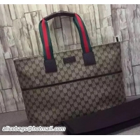 Low Cost Gucci GG Plus Diaper Tote Bags 155524 Brown