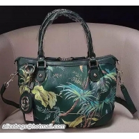 Newly Launched Gucci Blooms Tote Bag 247902 Green