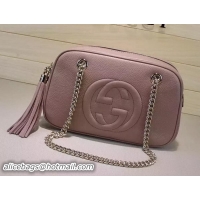 Imitation Faux Gucci Soho Shoulder Bags 308983 Pink