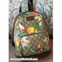 Unique Style Gucci Limited Edition GG Supreme Backpack 427042 Brown