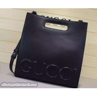High Quality Gucci XL Leather Tote Small Bag 409380 Black
