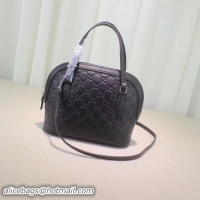 Unique Discount Gucci Calfskin Leather Small Tote Bag 341504 Black