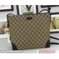 Stylish Gucci Large Original GG Canvas Messenger Bag 308930 Coffee