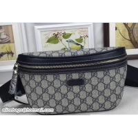 Popular Style Gucci GG Supreme Canvas Belt Bag 233269 Blue