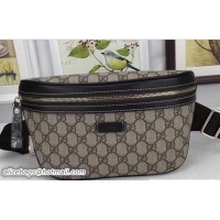Original Cheap Gucci GG Supreme Canvas Belt Bag 233269 Coffee