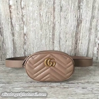 Popular Gucci GG Marmont Quilted Leather Bag 476434 Camel