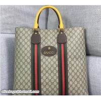 Fashion Gucci Web GG Supreme Tote Bag 473870 2018