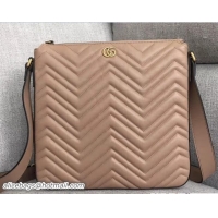 Well Crafted Gucci GG Marmont Messenger Bag 523369 Nude 2018