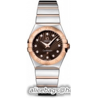 Omega Constellation Polished Quarz Small Watch 158638T