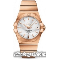 Omega Constellation Chronometer 38mm Watch 158630P