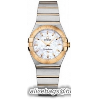 Omega Constellation Brushed Quarz Small Watch 158628AI