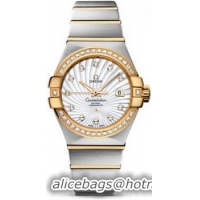 Omega Constellation Brushed Chronometer Watch 158626Z