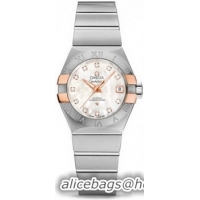 Omega Constellation Brushed Chronometer Watch 158625L