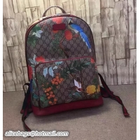 Best Quality Gucci Tian GG Supreme Backpack 428027 Red