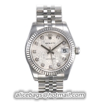 Rolex Datejust Series Unisex Automatic Midsize Wristwatch 178274-SJDJ