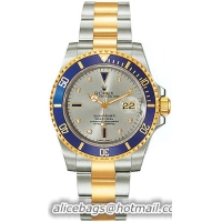 Rolex Submariner Series Submariner Date 18kt Yellow Gold and Stainless Steel Mens Wristwatch 16613-GYDO