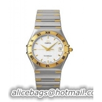 Omega Constellation 18kt Yellow Gold Mens Watches 1312.30.00