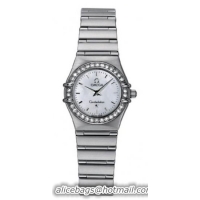 Omega Constellation 95 Stainless Steel Mini Watch for Ladies 1466.71