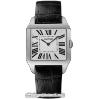 Cartier Santos Dumont 18k White Gold Mens Manual Wind Wristwatch-W2007051