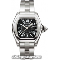Cartier Roadster Series Stainless Steel Mens Automatic Wristwatch-W62041V3