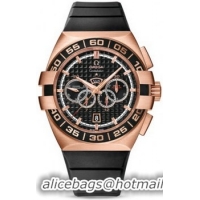 Omega Constellation Double Eagle Chronograph Watch 158632A