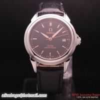 OMEGA DE VILLE Chronometer Steel on Black Strap OM77304