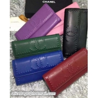 Chanel Matelasse Bi-Fold Wallet Calfskin Leather A66608
