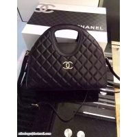 Buy New Cheap Chanel Shoulder Bags Sheepskin Leather A1240 Black