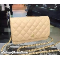 Popular Style Chanel mini Flap Bag Cannage Pattern A8373 Apricot Gold