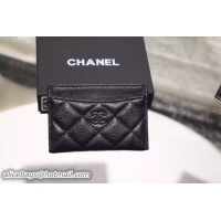 Feminine Chanel Wallet C9302 Black