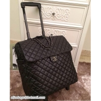 Best Chanel Coco Cocoon Luggage 7032914 Black