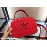 Buy Duplicate Chanel Coco Curve Vanity Case Camera Bag A93463 Red