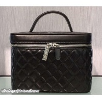 Classic Chanel Vanity Case Small Bag 7040317 Black