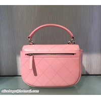 Low Price Chanel Small Coco Flap Top Handle Messenger Bag 42801 Pink