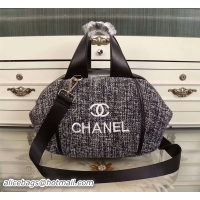 Good Quality Chanel Canvas Leather Tote Bag 9858