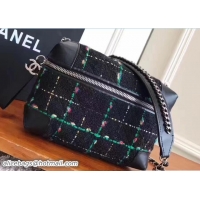 Pretty Style Chanel Tweed Waist Bag A93869 Green