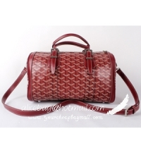 New Design Goyard Speedy Bag With Shoulder Strap 8970 Burgundy