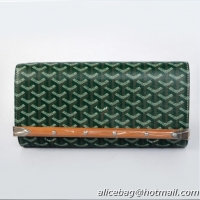 Beautiful New Goyard Clutch Bag 8980 Green