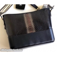 Purchase Chanel Python Gabrielle Medium Hobo Bag A93824 01 2018