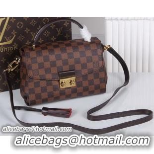 Chic Discount Louis Vuitton Damier Ebene Canvas CROISETTE Bag N41581